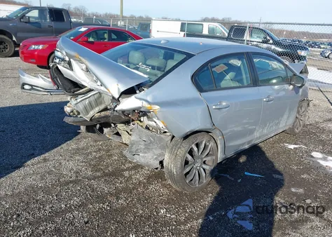 2014 Honda Civic Ex-L z USA, uszkodzony, nr VIN 2HGFB2F96EH558042